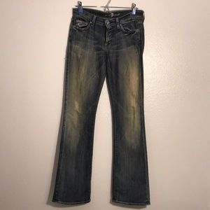 Women’s size 27 “7 for All Mankind” jeans, Used